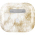 Gold and White Marble Apple AirPods (3rd Gen 2021) Skin