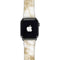 Gold and White Marble Apple Watch Band 42-44mm