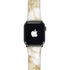 Gold and White Marble Apple Watch Band 42-44mm