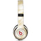 Gold and White Marble Beats Solo 2 Wireless Skin