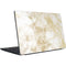 Gold and White Marble Dell Vostro Skin