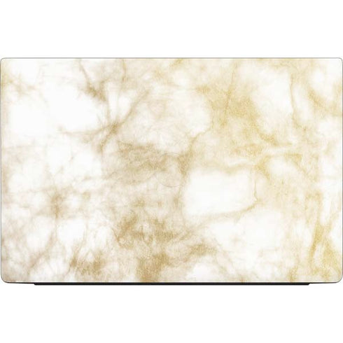 Gold and White Marble Dell Vostro Skin
