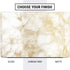 Gold and White Marble Dell Vostro Skin