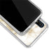 Gold and White Marble Galaxy A10e Clear Case