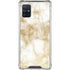 Gold and White Marble Galaxy A51 5G Clear Case