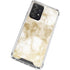 Gold and White Marble Galaxy A52 5G Clear Case