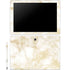 Gold and White Marble Galaxy Book 12in Skin