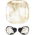 Gold and White Marble Galaxy Buds Pro Skin