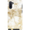 Gold and White Marble Galaxy Note 10 Pro Case