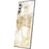 Gold and White Marble Galaxy Note 10 Skin