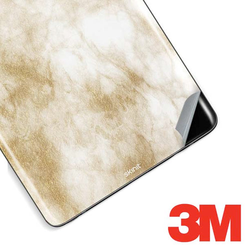 Gold and White Marble Galaxy Note 8 Skin
