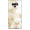 Gold and White Marble Galaxy Note 9 Skin