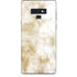 Gold and White Marble Galaxy Note 9 Skin
