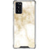 Gold and White Marble Galaxy Note20 5G Clear Case