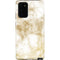 Gold and White Marble Galaxy Note20 5G Pro Case