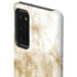 Gold and White Marble Galaxy Note20 5G Pro Case