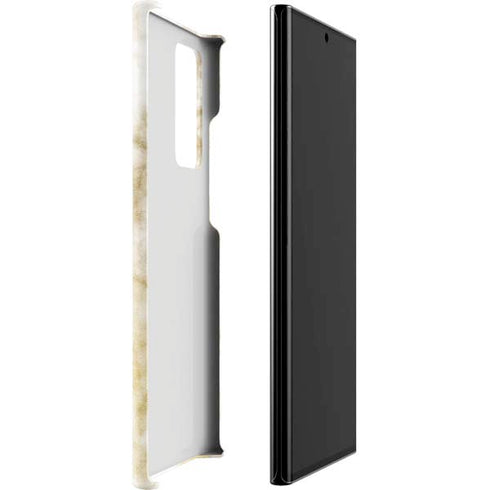 Gold and White Marble Galaxy Note20 Ultra 5G Lite Case