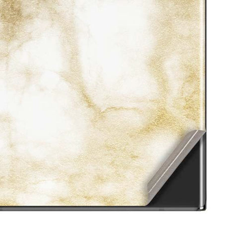 Gold and White Marble Galaxy Note20 Ultra 5G Skin