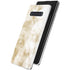 Gold and White Marble Galaxy S10 Plus Skin