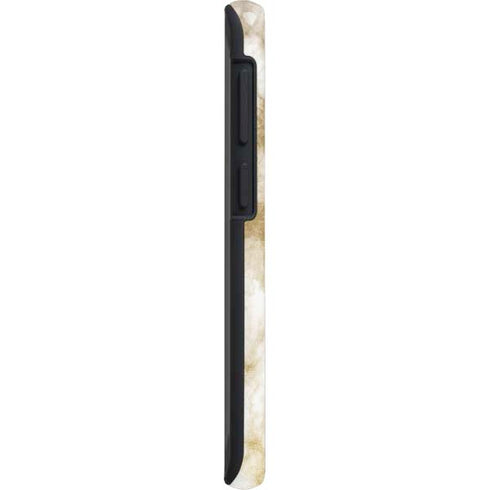 Gold and White Marble Galaxy S20 Plus Pro Case