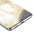 Gold and White Marble Galaxy S20 Plus Skin