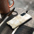 Gold and White Marble Galaxy S20 Pro Case