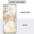 Gold and White Marble Galaxy S20 Skin