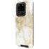 Gold and White Marble Galaxy S20 Ultra 5G Pro Case