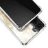 Gold and White Marble Galaxy S21 FE Clear Case