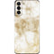 Gold and White Marble Galaxy S21 Plus 5G Skin