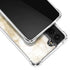 Gold and White Marble Galaxy S22 Clear Case