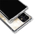 Gold and White Marble Galaxy S22 Ultra Clear Case