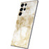 Gold and White Marble Galaxy S22 Ultra Skin
