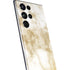 Gold and White Marble Galaxy S22 Ultra Skin