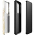 Gold and White Marble Galaxy S23 Plus Pro Case