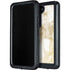 Gold and White Marble Galaxy S23 Plus Waterproof Case