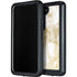 Gold and White Marble Galaxy S23 Waterproof Case