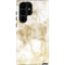 Gold and White Marble Galaxy S24 Ultra Impact Case