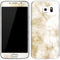 Gold and White Marble Galaxy S7 Skin
