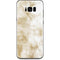 Gold and White Marble Galaxy S8 Plus Skin