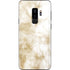 Gold and White Marble Galaxy S9 Plus Skin