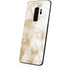 Gold and White Marble Galaxy S9 Plus Skin