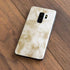 Gold and White Marble Galaxy S9 Plus Skin