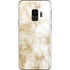 Gold and White Marble Galaxy S9 Skin