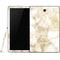 Gold and White Marble Samsung Galaxy Tab Skin