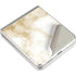 Gold and White Marble Galaxy Z Flip3 5G Skin