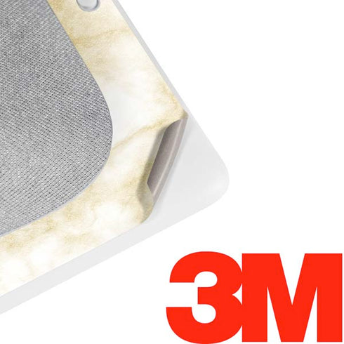 Gold and White Marble Google Home Hub Skin