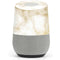 Gold and White Marble Google Home Skin