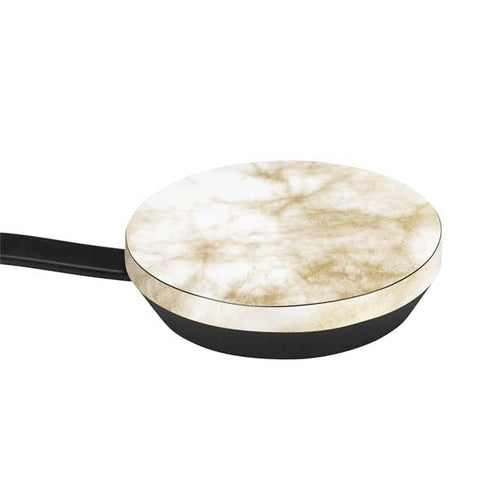 Gold and White Marble Google Stadia Controller Skin