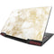 Gold and White Marble Lenovo IdeaPad Skin